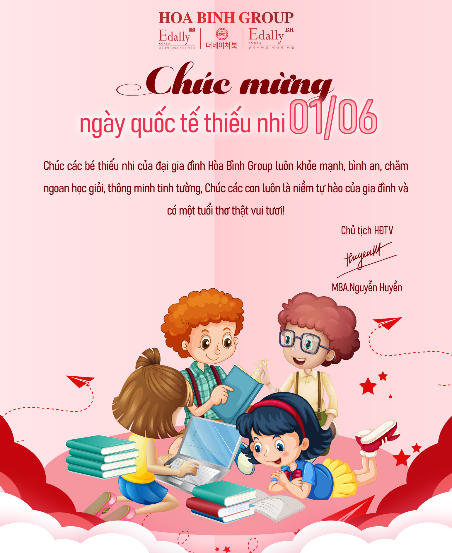 CHÚC MỪNG NGÀY QUỐC TẾ THIẾU NHI 1/6 ️